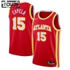 Camiseta Niños NBA Atlanta Hawks Clint Capela 15 2022-23 Nike Icon Edition Rojo Swingman